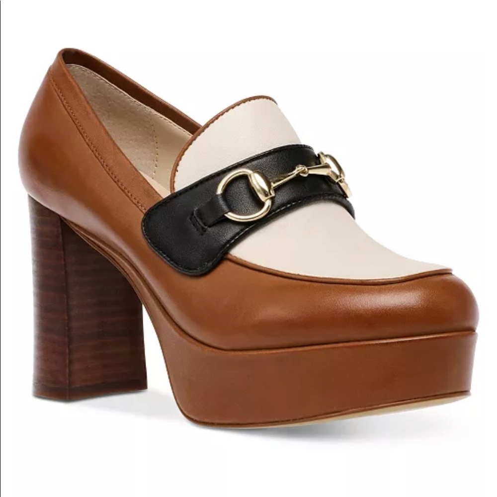Steve Madden Cinderella Mule 6 1/2 NIB cognac